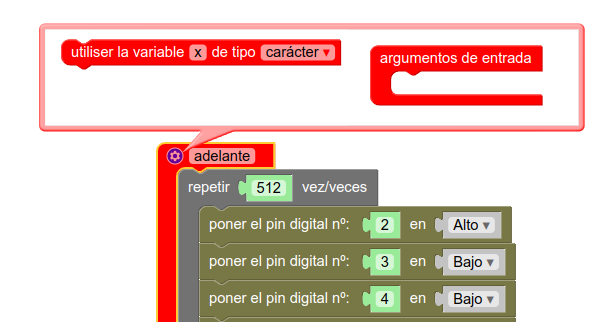 Cómo introducir argumentos en una función